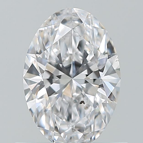 0.7 carat D-SI1 Natūralus Oval Deimantas (1)