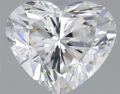 1.52 carat D-SI2 Natūralus Heart Deimantas (1)