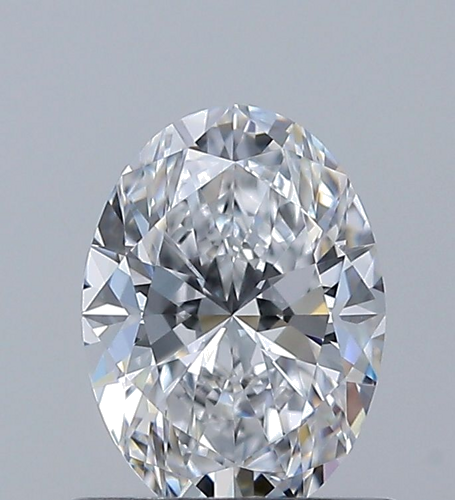 0.7 carat D-VVS1 Natūralus Oval Deimantas (1)