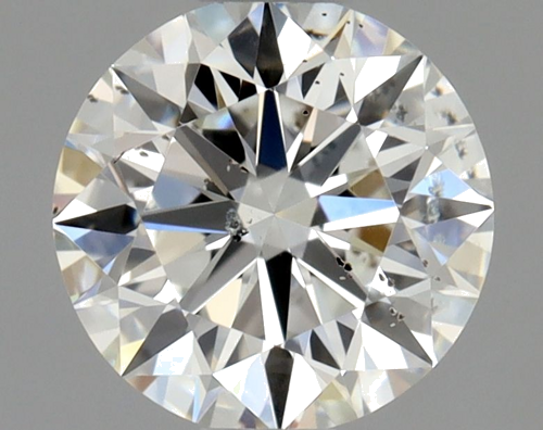 0.5 carat H-SI2 Excellent cut Natūralus Round Deimantas (1)