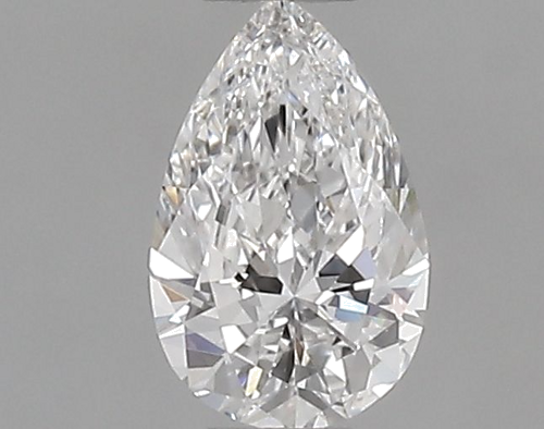 0.32 carat E-VVS1 Natūralus Pear Deimantas (1)
