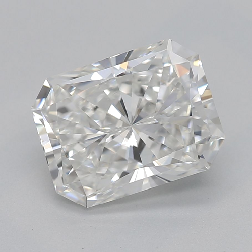 1.3 carat G-VS2 Natūralus Radiant Deimantas (1)