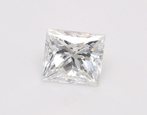 0.6 carat G-VS1 Natūralus Princess Deimantas (1)