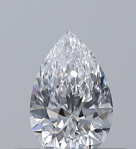 0.3 carat D-SI1 Natūralus Pear Deimantas (1)