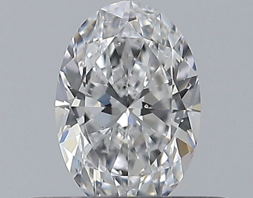 0.35 carat D-SI1 Natūralus Oval Deimantas (1)