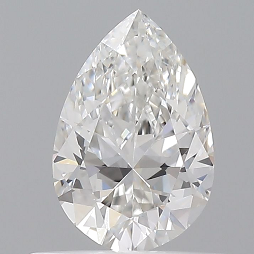 0.5 carat E-VS1 Natūralus Pear Deimantas (1)