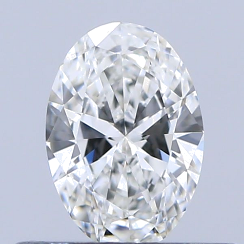 0.33 carat F-VVS1 Natūralus Oval Deimantas (1)