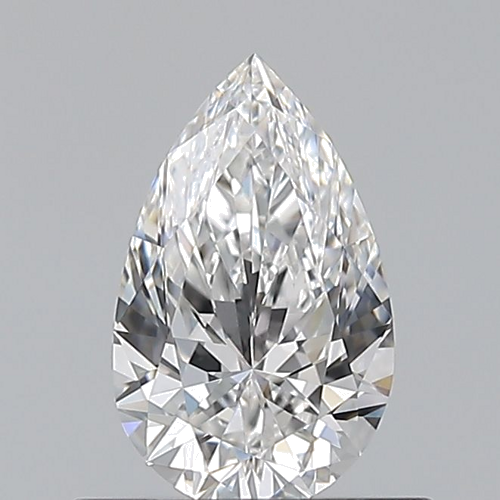 0.55 carat E-VVS1 Natūralus Pear Deimantas (1)