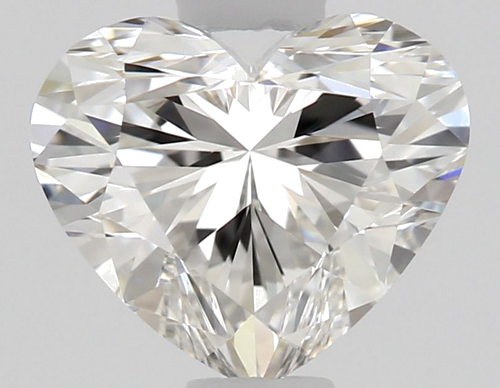 0.64 carat H-VVS2 Natūralus Heart Deimantas (1)
