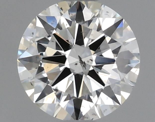 0.51 carat J-SI2 Excellent cut Natūralus Round Deimantas (1)