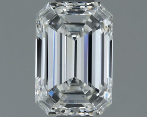 1.3 carat G-VS2 Natūralus Emerald Deimantas (1)