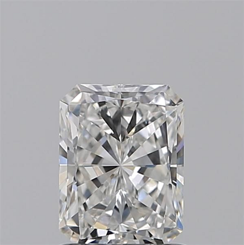 1.01 carat F-VS2 Natūralus Radiant Deimantas (1)