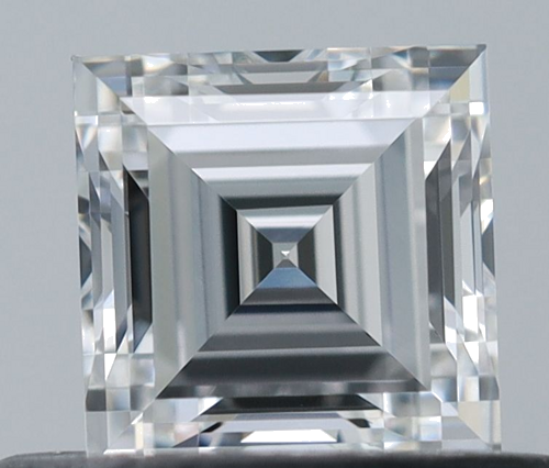 0.4 carat E-VVS2 Natūralus Square Radiant Deimantas (1)