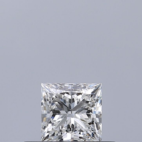 0.32 carat F-VVS2 Natūralus Princess Deimantas (1)