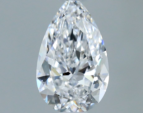 0.4 carat D-VVS1 Natūralus Pear Deimantas (1)