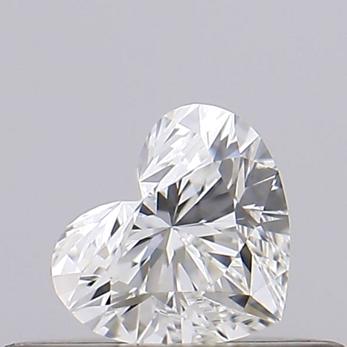0.22 carat G-VVS2 Natūralus Heart Deimantas (1)