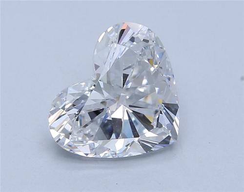 4.65 carat D-IF Natūralus Heart Deimantas (1)