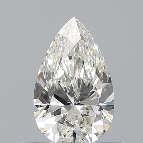0.5 carat I-SI1 Natūralus Pear Deimantas (1)