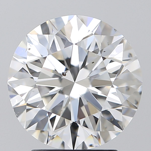 3.01 carat F-SI1 Excellent cut Natūralus Round Deimantas (1)
