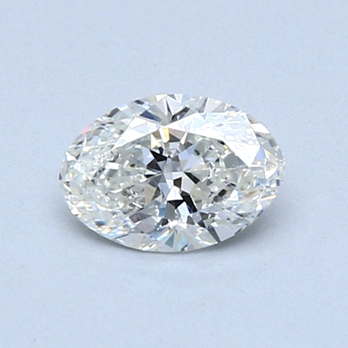 0.6 carat H-SI2 Natūralus Oval Deimantas (1)