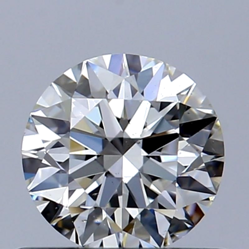 0.5 carat H-SI1 Excellent cut Natūralus Round Deimantas (1)