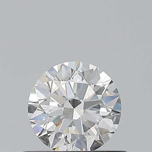0.5 carat F-SI2 Excellent cut Natūralus Round Deimantas (1)