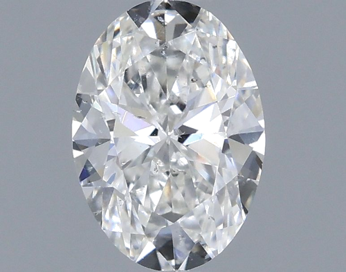 0.4 carat G-SI2 Natūralus Oval Deimantas (1)