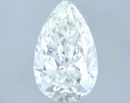 2.01 carat I-VVS2 Natūralus Pear Deimantas (1)