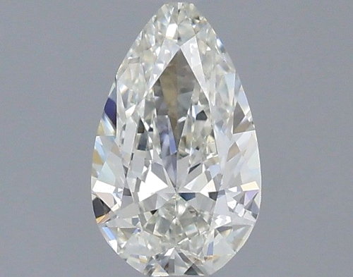 0.3 carat I-VS2 Natūralus Pear Deimantas (1)