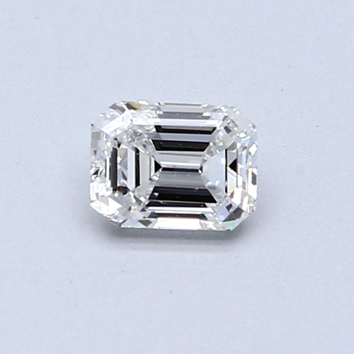 0.43 carat E-SI1 Natūralus Emerald Deimantas (1)