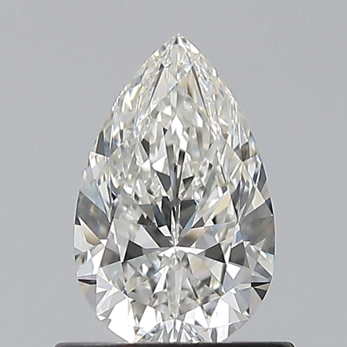 0.72 carat H-VS2 Natūralus Pear Deimantas (1)