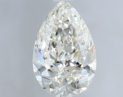 1.0 carat J-VS1 Natūralus Pear Deimantas (1)