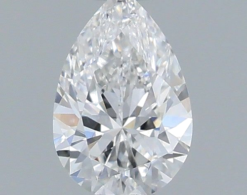 0.3 carat F-VS2 Natūralus Pear Deimantas (1)