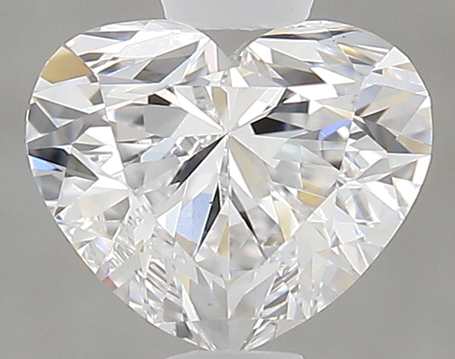 0.6 carat D-VS1 Natūralus Heart Deimantas (1)