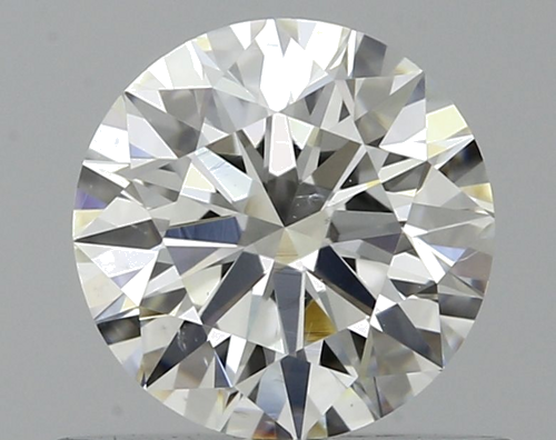 0.59 carat G-SI1 Excellent cut Natūralus Round Deimantas (1)