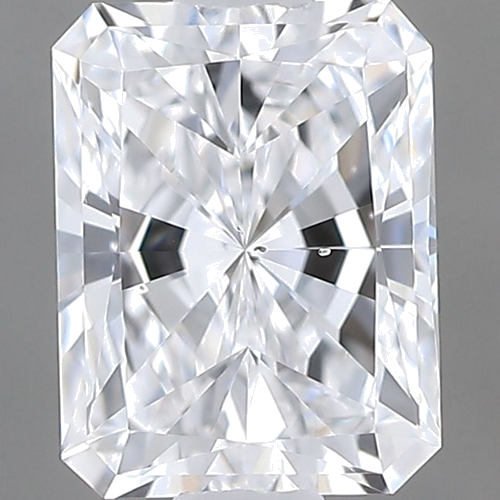 0.45 carat D-SI1 Natūralus Radiant Deimantas (1)
