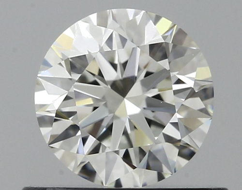 0.51 carat H-VVS1 Excellent cut Natūralus Round Deimantas (1)