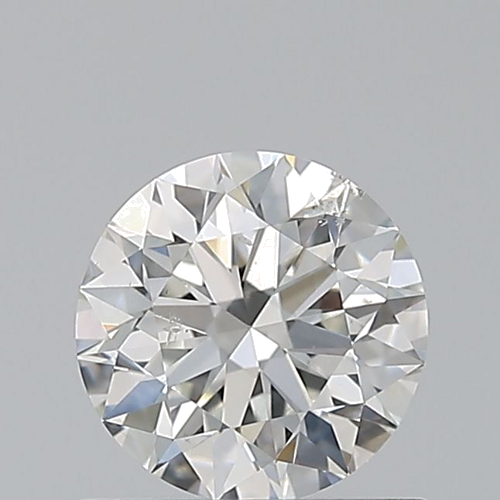 0.6 carat G-SI2 Excellent cut Natūralus Round Deimantas (1)