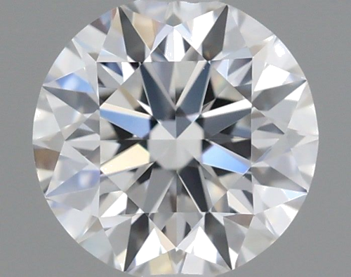 0.51 carat F-VVS1 Excellent cut Natūralus Round Deimantas (1)
