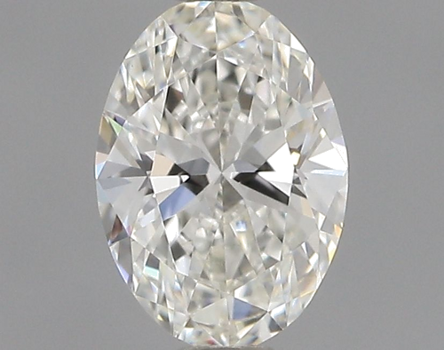 0.42 carat H-VVS2 Natūralus Oval Deimantas (1)