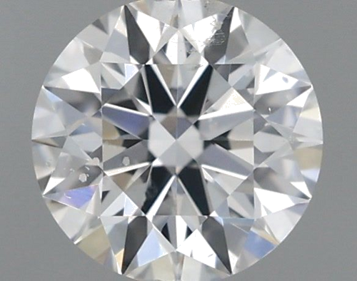 0.4 carat F-SI2 Excellent cut Natūralus Round Deimantas (1)