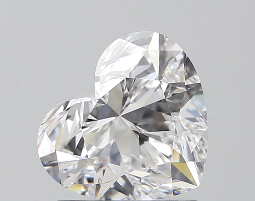 1.41 carat D-IF Natūralus Heart Deimantas (1)