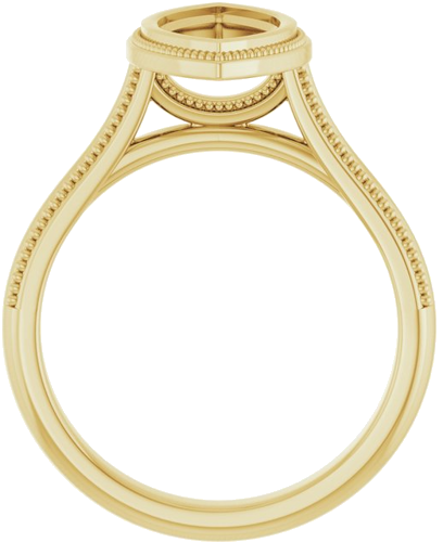 Sužadėtuvių Žiedas „Bezel-Set Solitaire“ 14k yellow gold Marquise 12mm x 6mm (2)