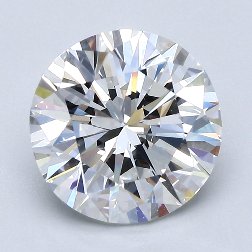3.08 carat E-VVS2 Very Good cut Natūralus Round Deimantas (1)