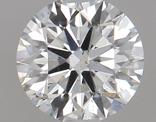 0.41 carat E-SI2 Excellent cut Natūralus Round Deimantas (1)
