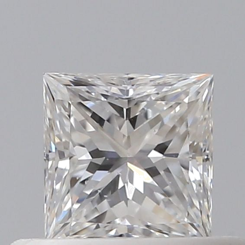 0.4 carat D-SI2 Natūralus Princess Deimantas (1)