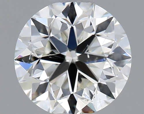 0.5 carat I-SI2 Very Good cut Natūralus Round Deimantas (1)