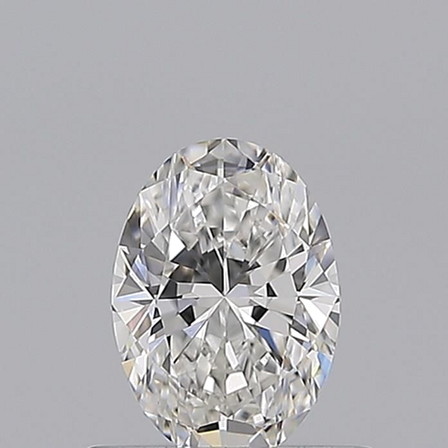 0.5 carat F-VVS2 Natūralus Oval Deimantas (1)