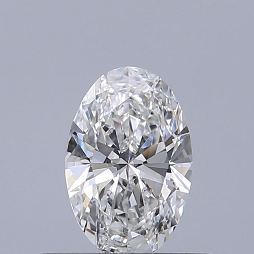 0.42 carat E-VVS1 Natūralus Oval Deimantas (1)