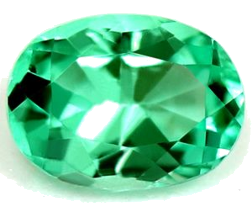 0.31 carat GREEN Oval Smaragdas (1)